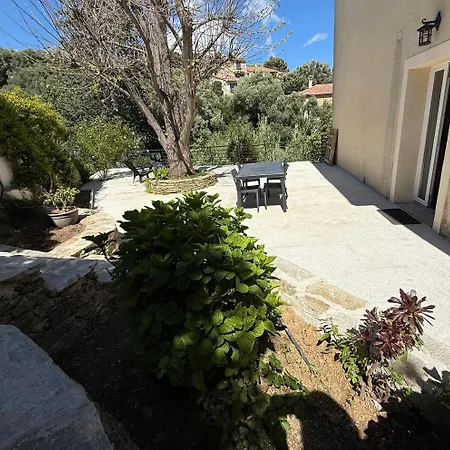 A Casa Corbaia 40 M2, Jardin Prive, Parking, Proche Centre Et 40 M2, Private Garden Parking Near Town Center And Sea Port And Airport * Bastia (Corsica)